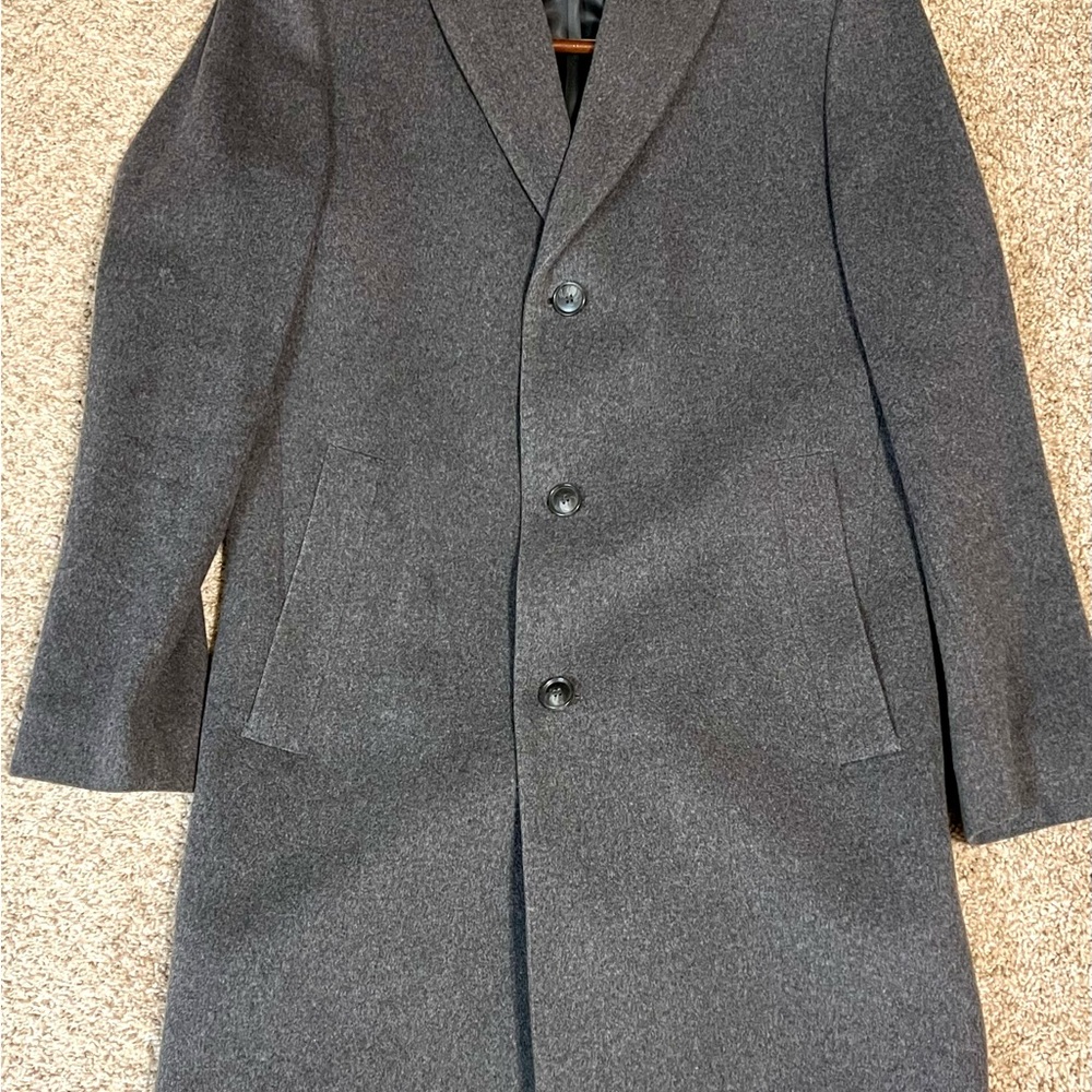 Hugo Boss Wool/Cashmere Blend Over Coat